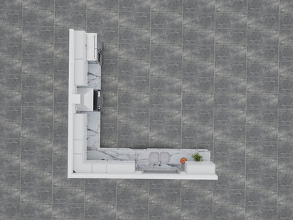 Fabuwood Galaxy Frost 15x15 Kitchen