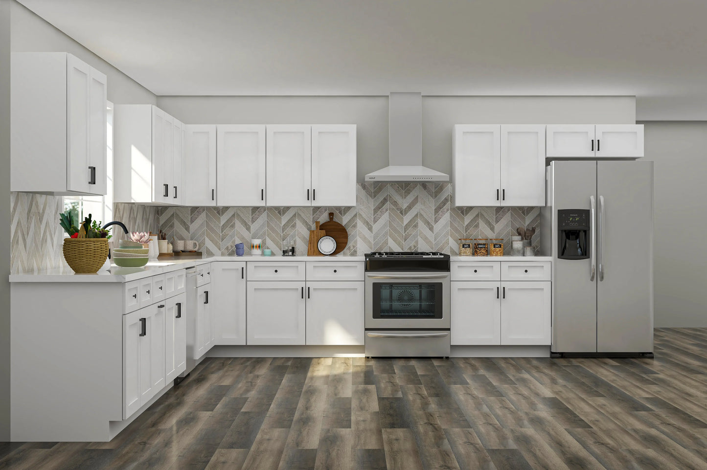 Fabuwood Galaxy Frost 15x15 Kitchen