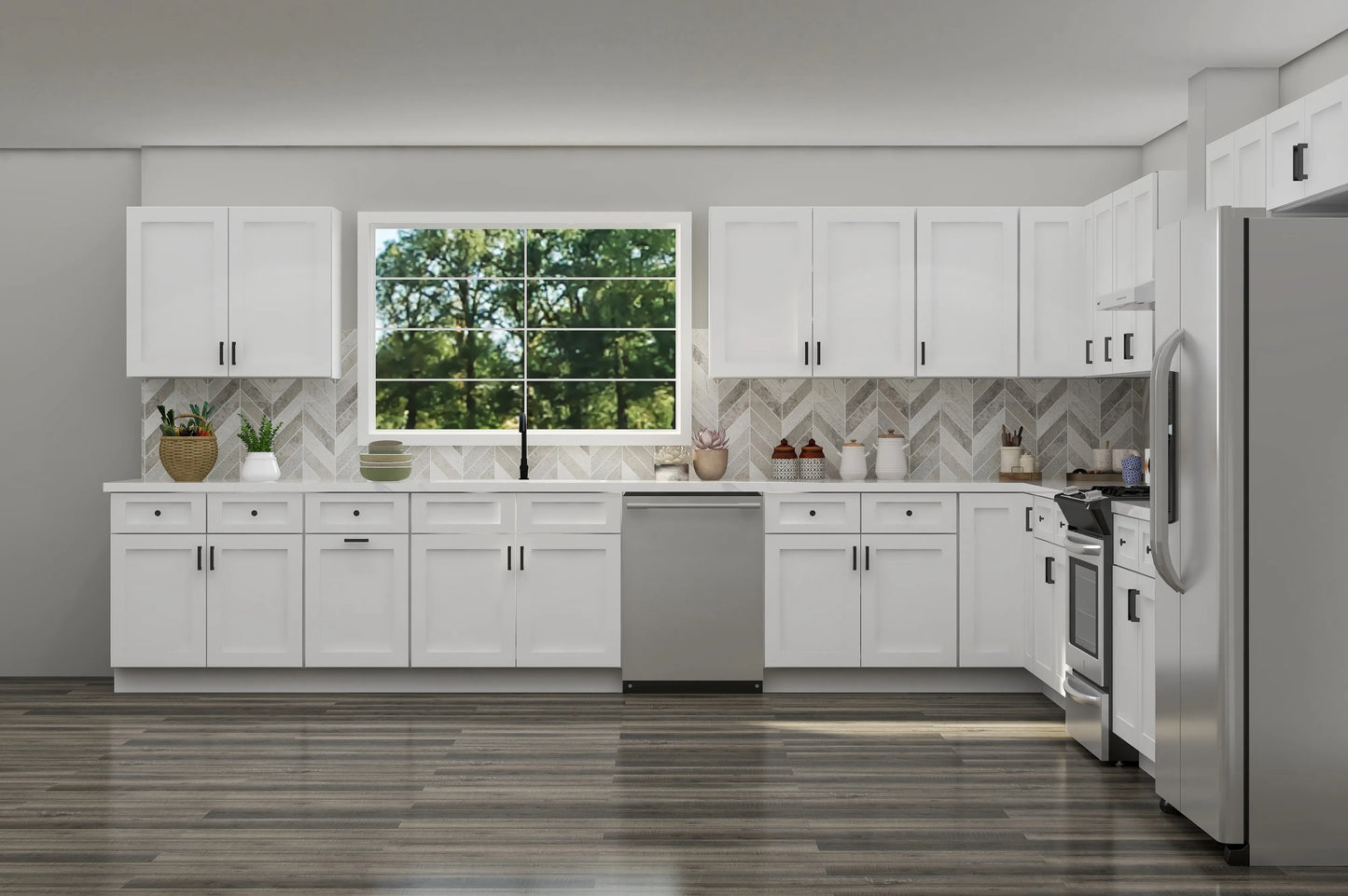 Fabuwood Galaxy Frost 15x15 Kitchen