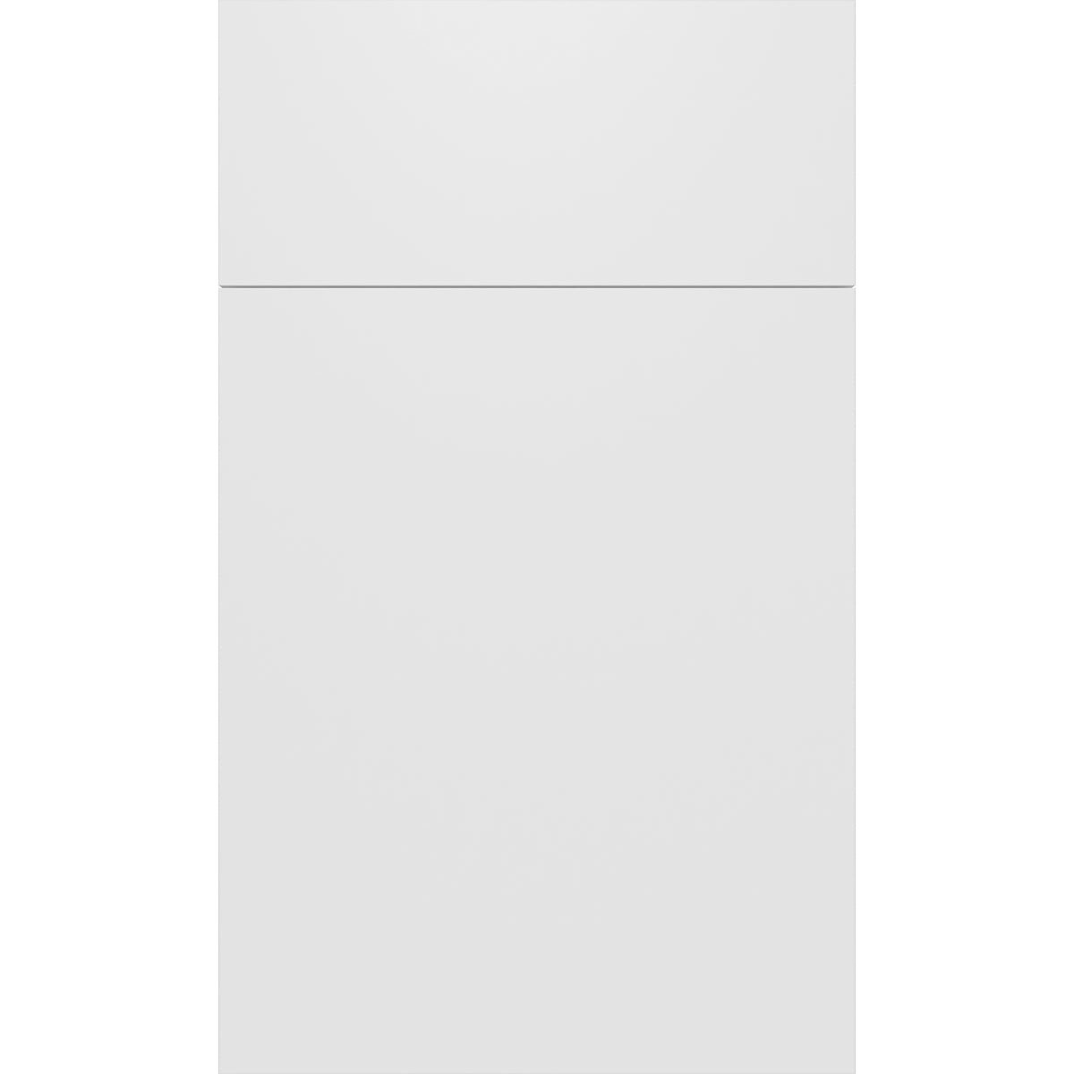 Fabuwood Illume Catalina Bianco Matte Door Sample - Kitchen Cabinets