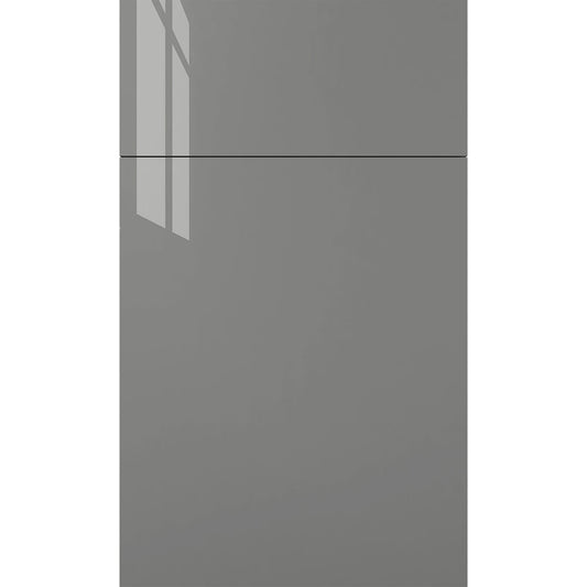 Fabuwood Illume Catalina Grigio Gloss Door Sample Kitchen Cabinets