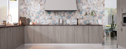 Fabuwood Illume Catalina Olmo 3 Door Sample - Kitchen Cabinets