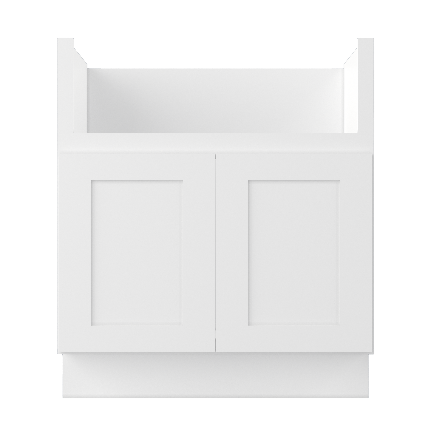 Farmhouse Sink Base Cabinet SBF30 Alpina White LessCare 30 in. width - Kitchen Cabinets