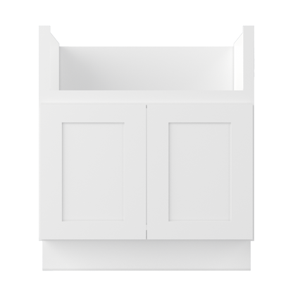Farmhouse Sink Base Cabinet SBF30 Alpina White LessCare 30 in. width - Kitchen Cabinets