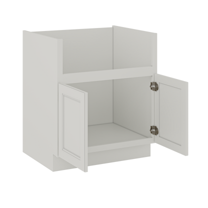Farmhouse Sink Base Cabinet SBF30-Milan Pearl 30 in. width - Kitchen Cabinets