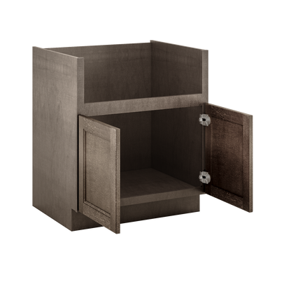 Farmhouse Sink Base Cabinet SBF30-Milan Slate 30 in. width - Kitchen Cabinets