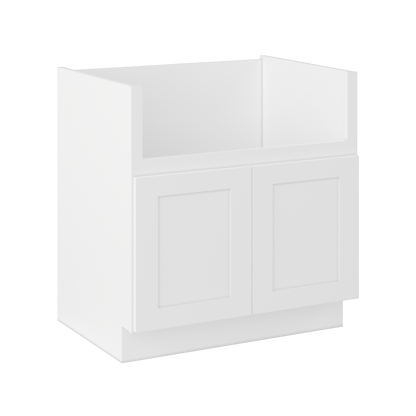 Farmhouse Sink Base Cabinet SBF33 Alpina White LessCare 33 in. width - Kitchen Cabinets