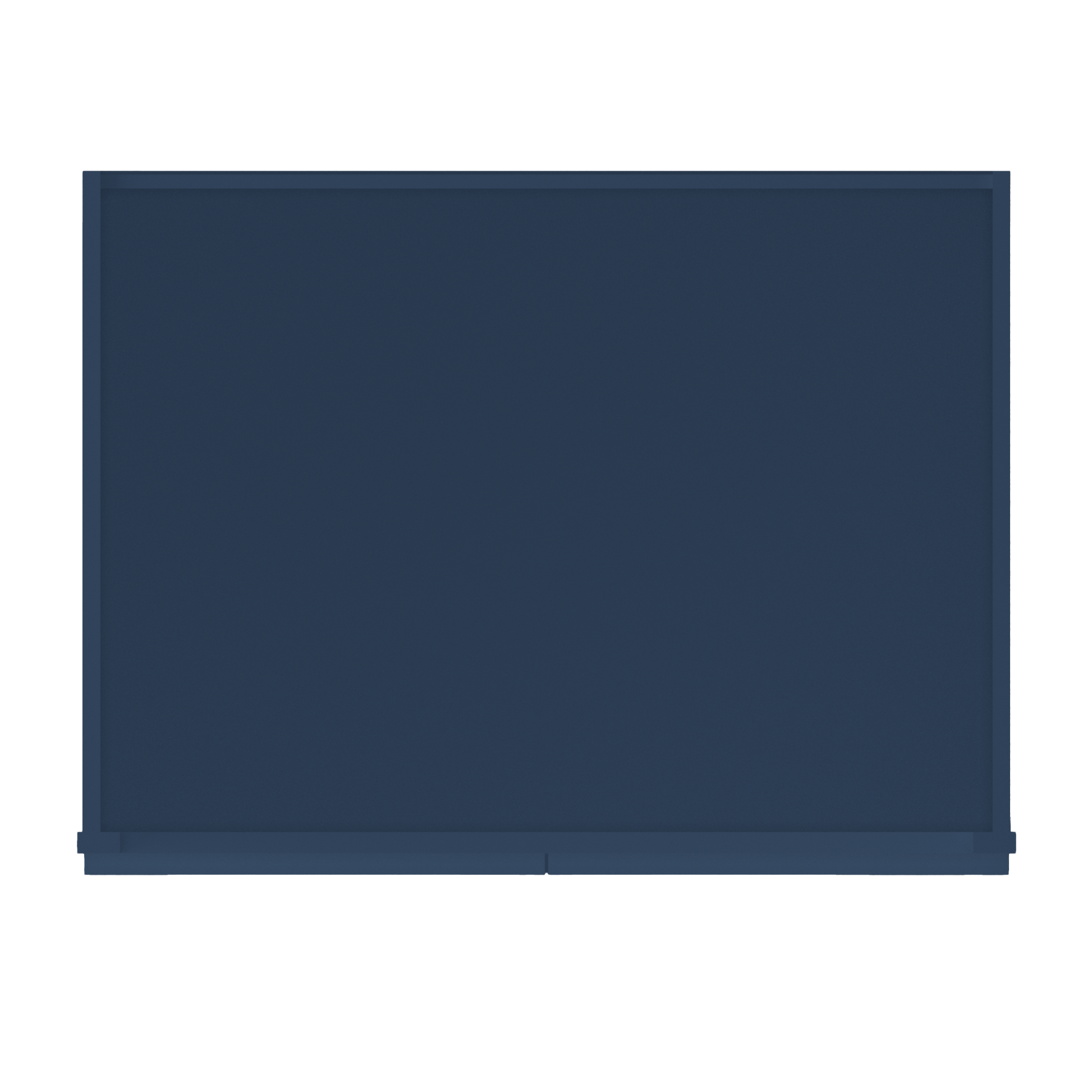 Farmhouse Sink Base Cabinet SBF33 Danbury Blue LessCare 33 in. width - Kitchen Cabinets