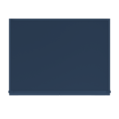 Farmhouse Sink Base Cabinet SBF33 Danbury Blue LessCare 33 in. width - Kitchen Cabinets