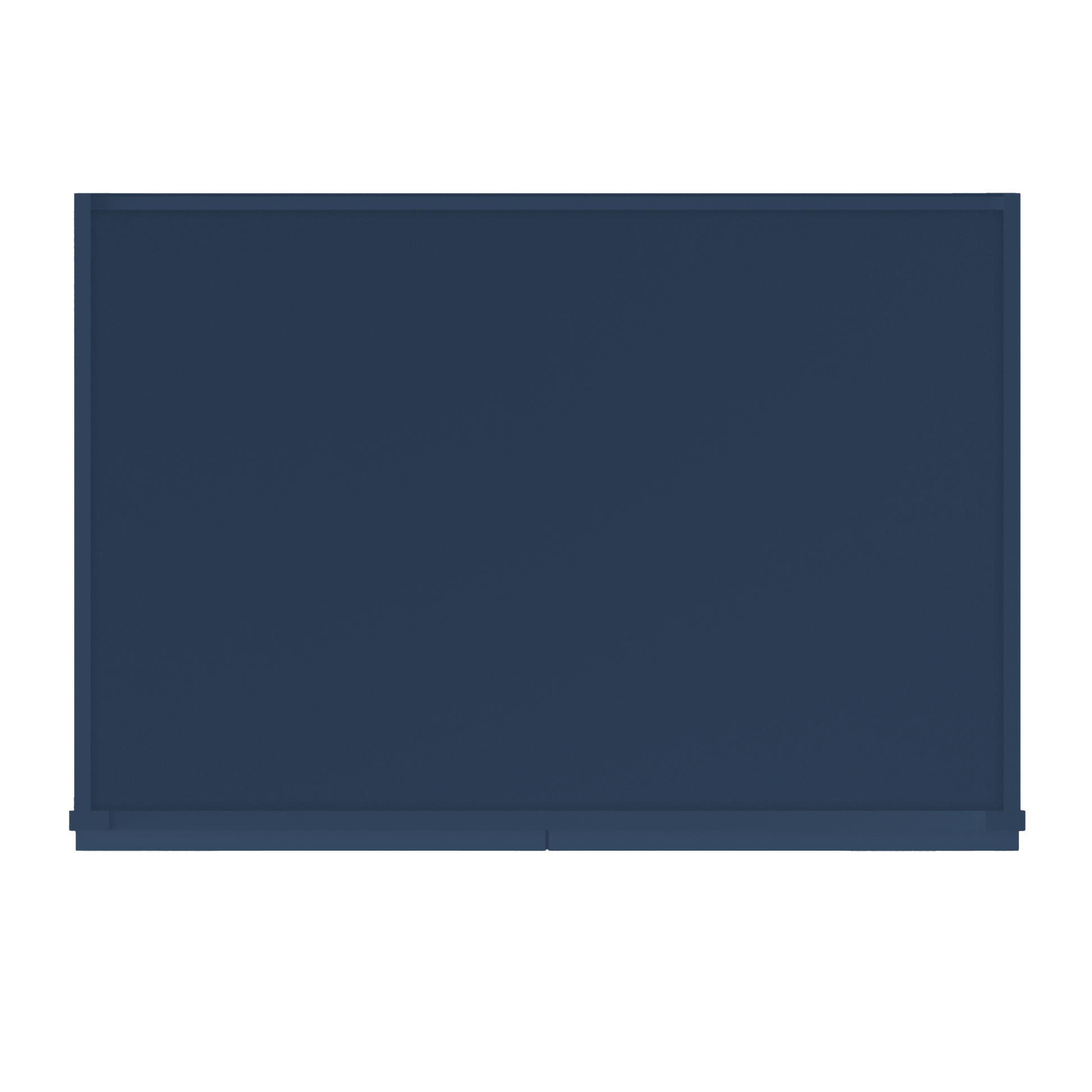 Farmhouse Sink Base Cabinet SBF36 Danbury Blue LessCare 36 in. width - Kitchen Cabinets