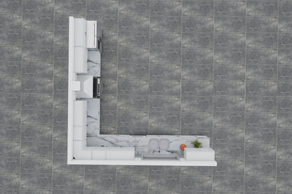 Fabuwood Galaxy Frost 15x15 Kitchen