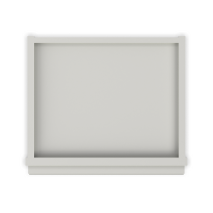 Frosted Glass Door Wall Kitchen Cabinet WMD1530 15 in. width 30 in. height 12 in. depth - Milan Pearl - Kitchen Cabinets