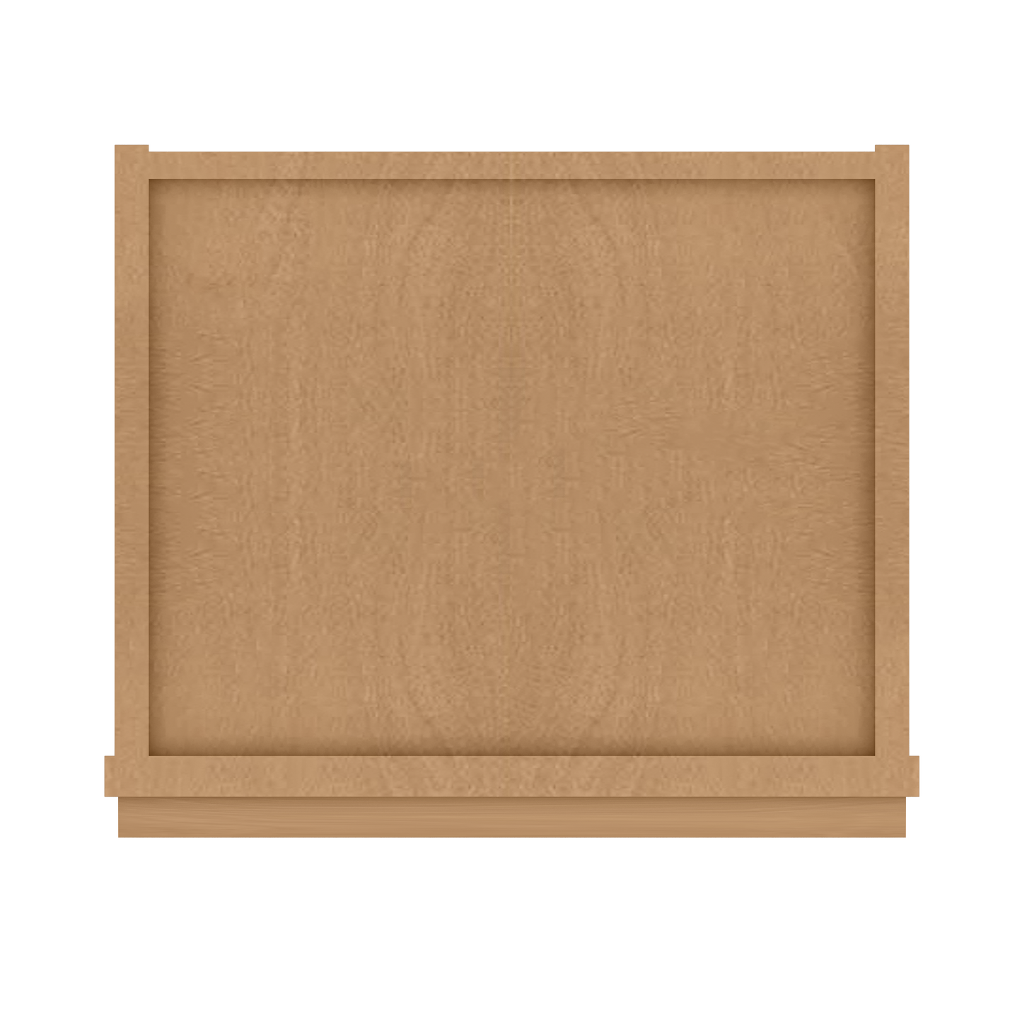 Frosted Glass Door Wall Kitchen Cabinet WMD1530 Shaker Toffee 15 in. width 30 in. height 12 in. depth - Kitchen Cabinets