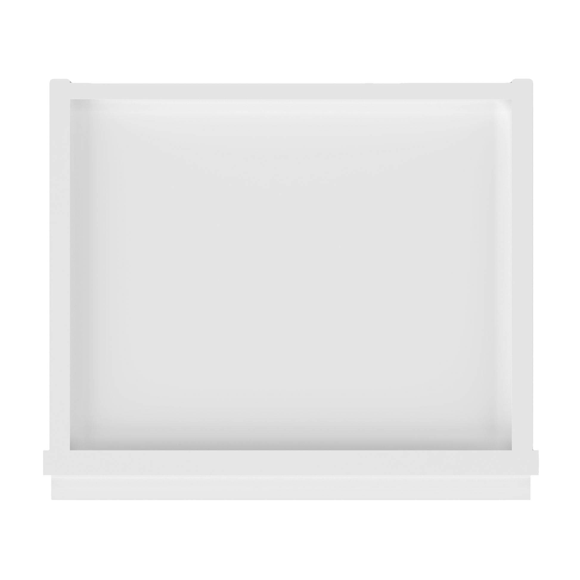 Frosted Glass Door Wall Kitchen Cabinet WMD1536 Alpina White LessCare 15 in. width 36 in. height 12 in. depth - Kitchen