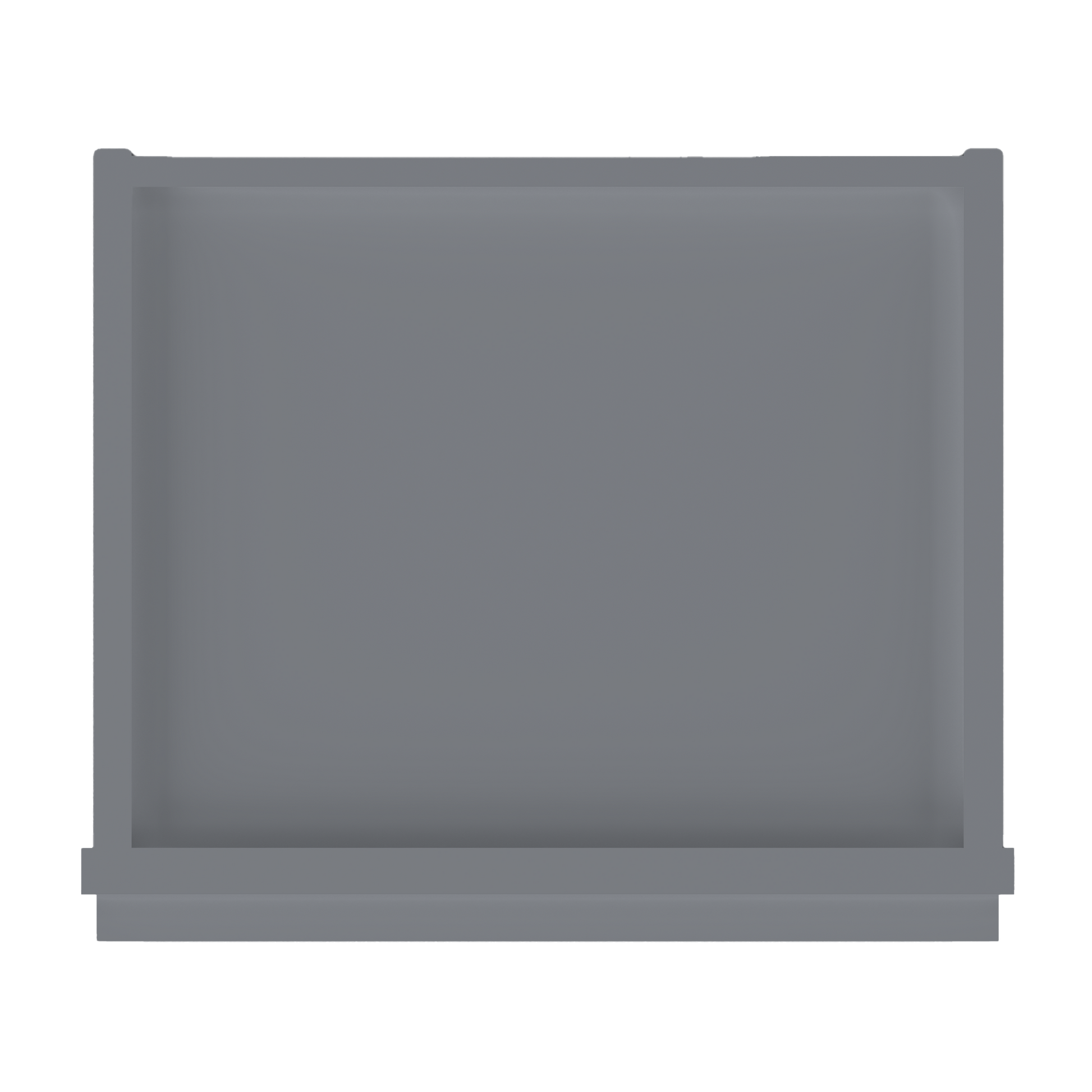 Frosted Glass Door Wall Kitchen Cabinet WMD1536 Colonial Gray LessCare 15 in. width 36 in. height 12 in. depth