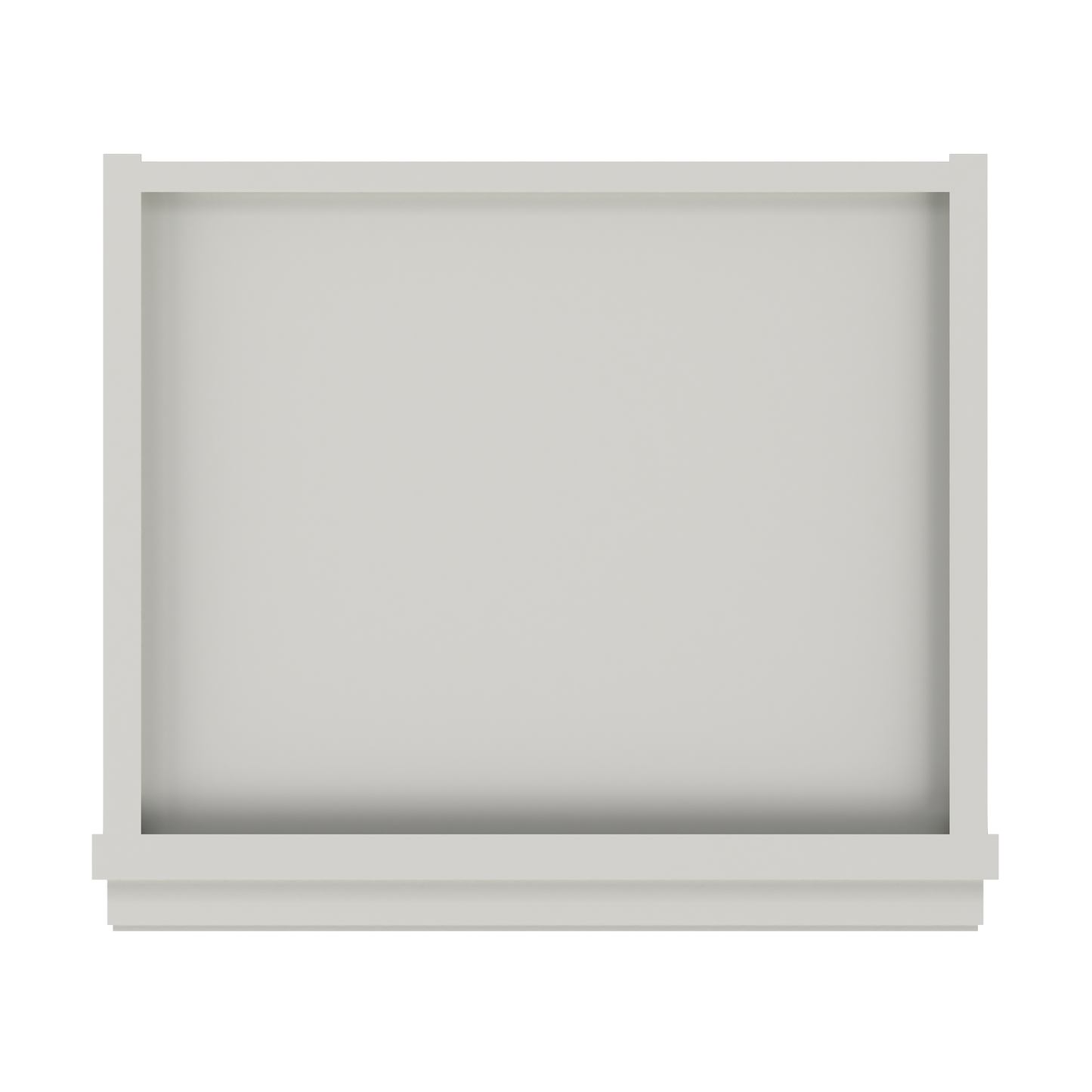 Frosted Glass Door Wall Kitchen Cabinet WMD1536 Milan Pearl 15 in. width 36 in. height 12 in. depth - Kitchen Cabinets