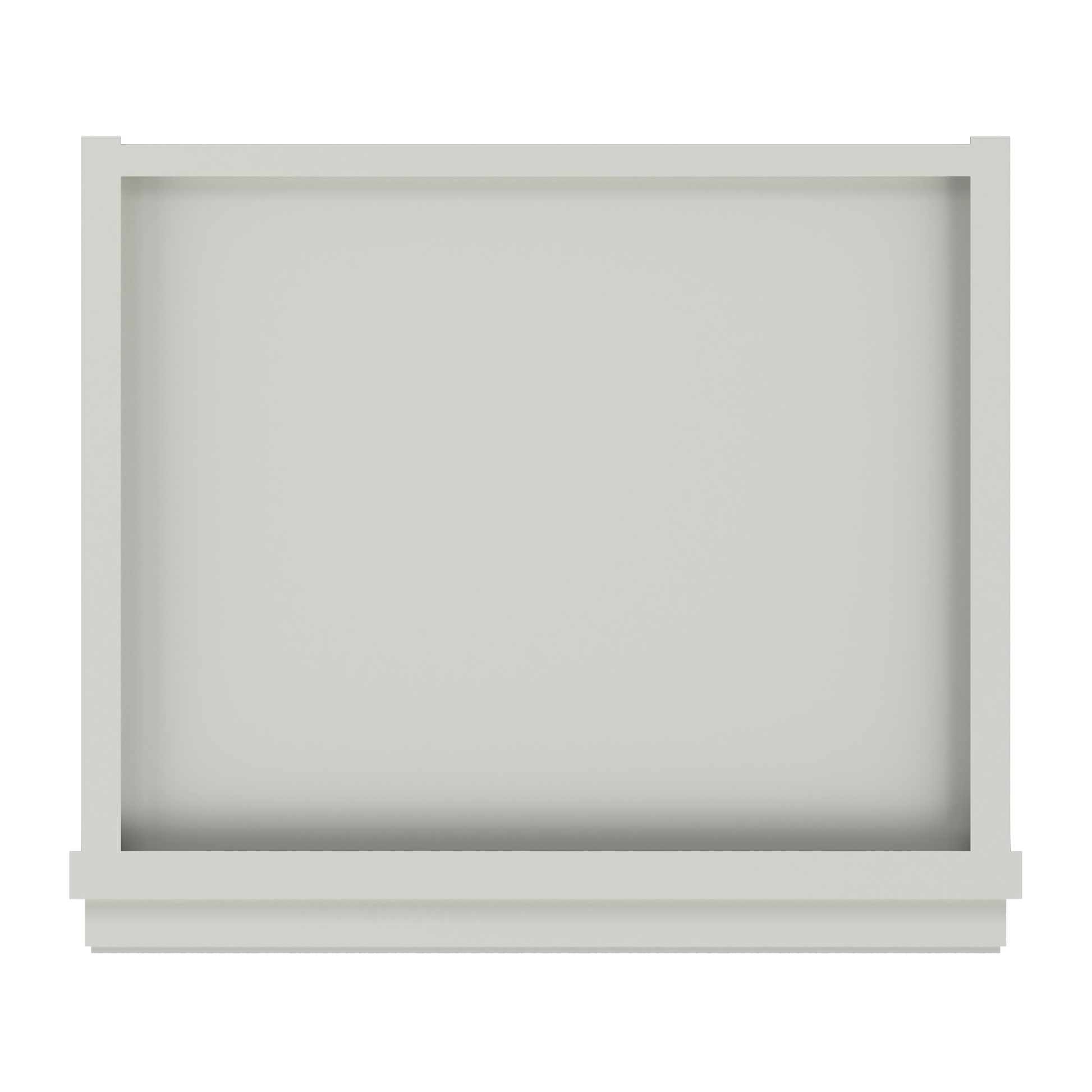 Frosted Glass Door Wall Kitchen Cabinet WMD1542 Milan Pearl 15 in. width 42 in. height 12 in. depth - Kitchen Cabinets