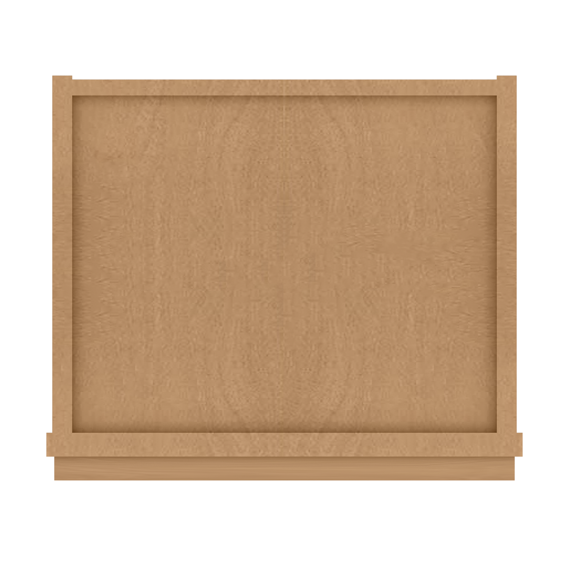 Frosted Glass Door Wall Kitchen Cabinet WMD1542 Shaker Toffee 15 in. width 42 in. height 12 in. depth - Kitchen Cabinets