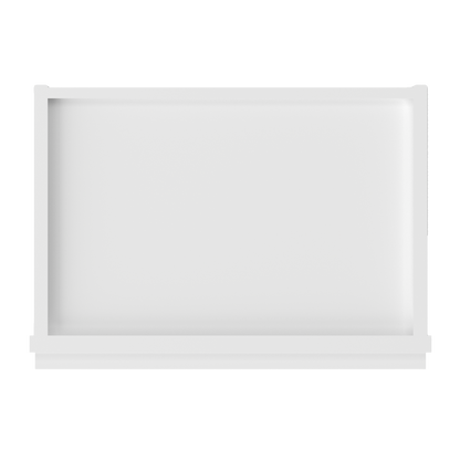 Frosted Glass Door Wall Kitchen Cabinet WMD1830 Alpina White LessCare 18 in. width 30 in. height 12 in. depth - Kitchen