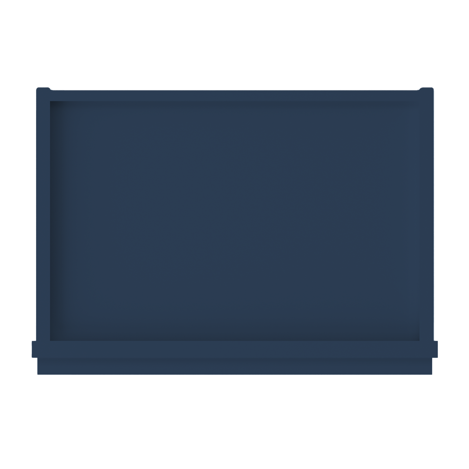 Frosted Glass Door Wall Kitchen Cabinet WMD1830 Danbury Blue LessCare 18 in. width 30 in. height 12 in. depth - Kitchen