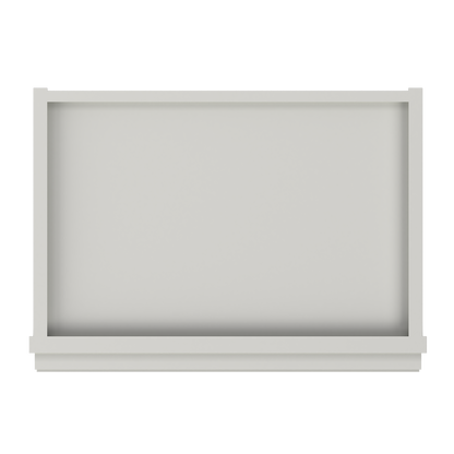 Frosted Glass Door Wall Kitchen Cabinet WMD1830 Milan Pearl 18 in. width 30 in. height 12 in. depth - Kitchen Cabinets