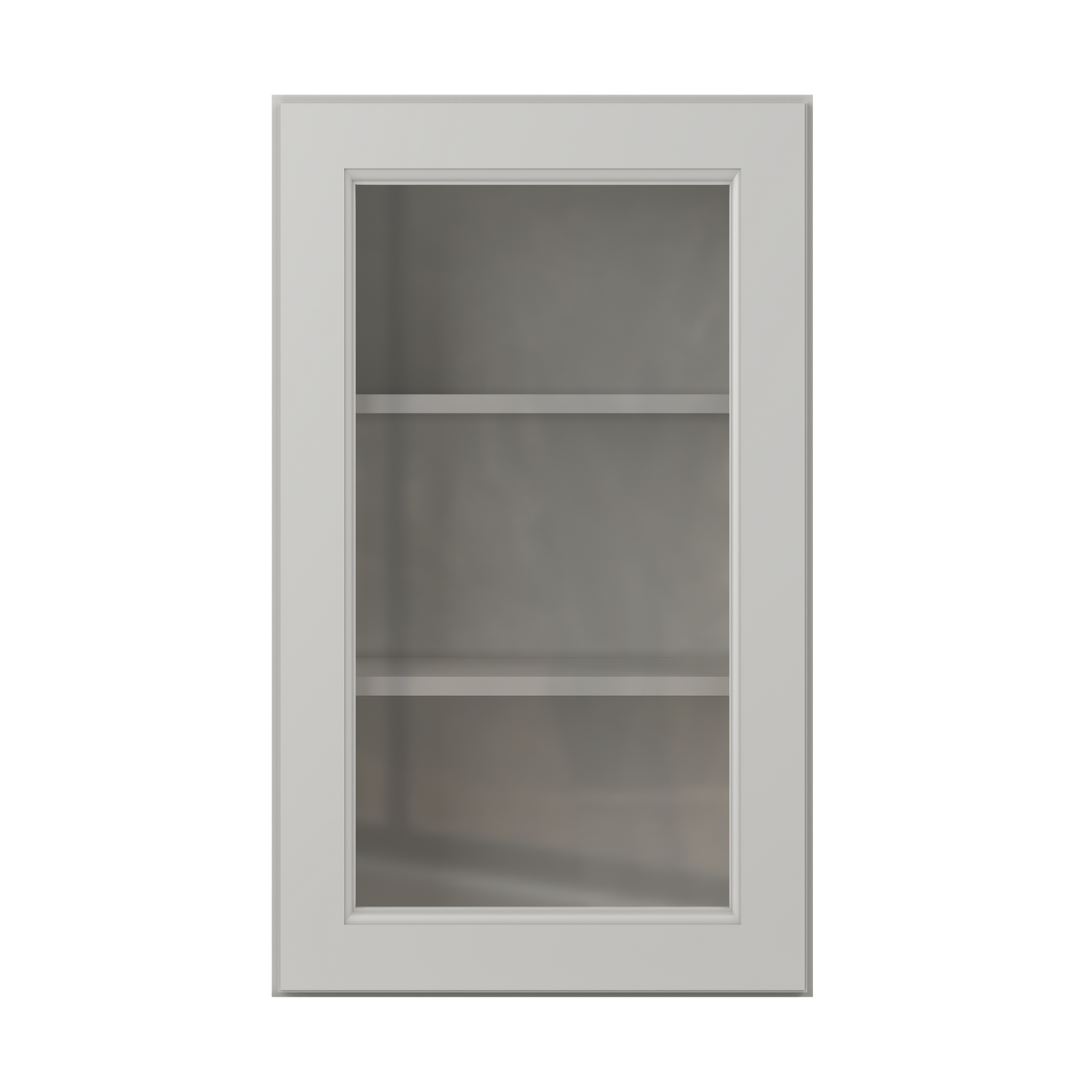 Frosted Glass Door Wall Kitchen Cabinet WMD1830 Milan Pearl 18 in. width 30 in. height 12 in. depth - Kitchen Cabinets