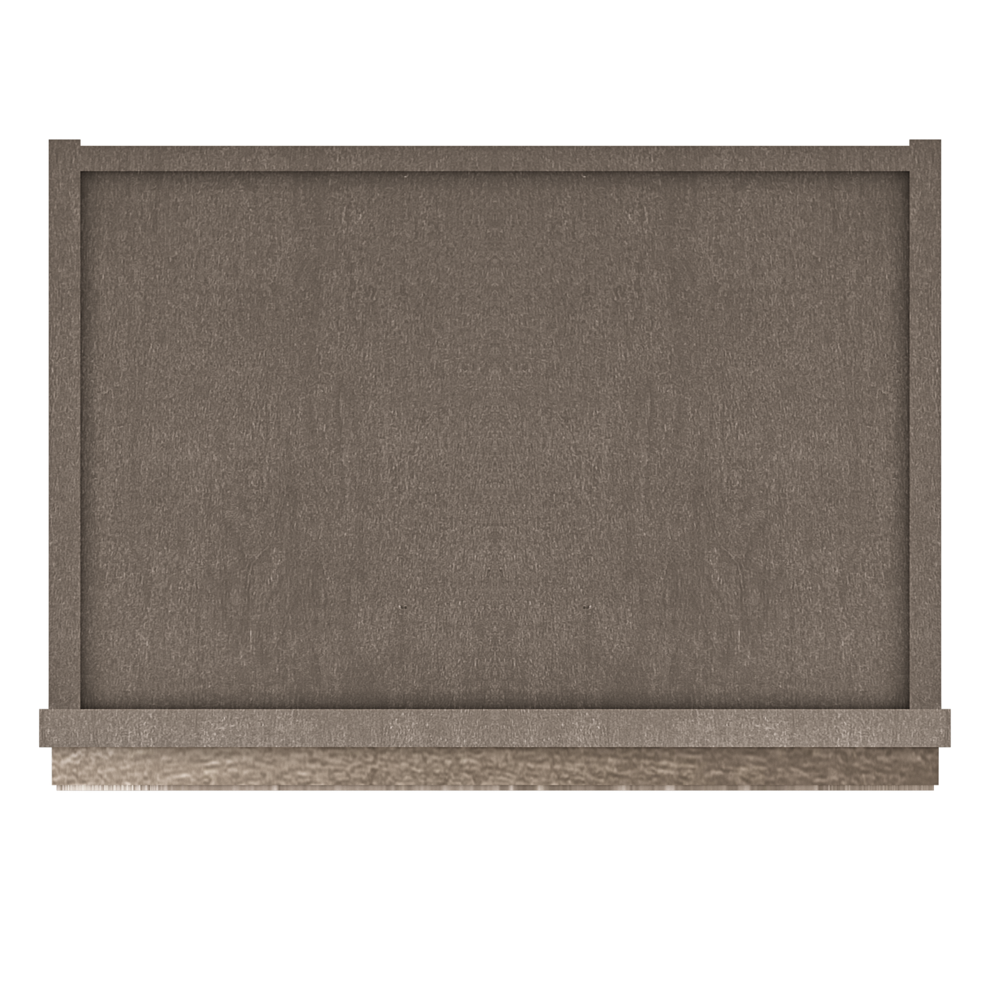 Frosted Glass Door Wall Kitchen Cabinet WMD1830 Milan Slate 18 in. width 30 in. height 12 in. depth - Kitchen Cabinets