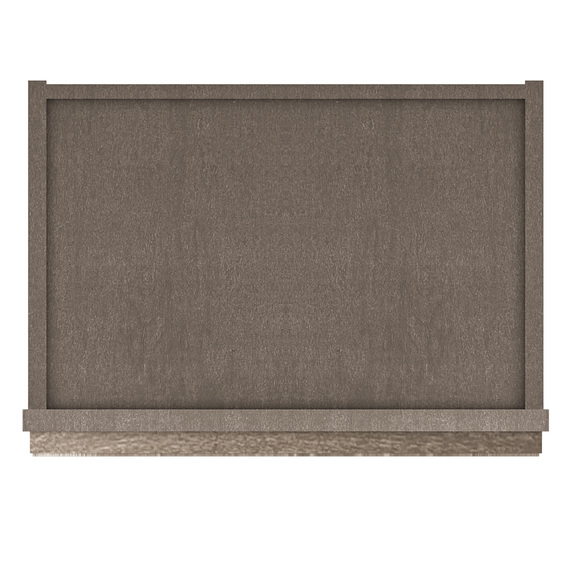 Frosted Glass Door Wall Kitchen Cabinet WMD1830 Milan Slate 18 in. width 30 in. height 12 in. depth - Kitchen Cabinets
