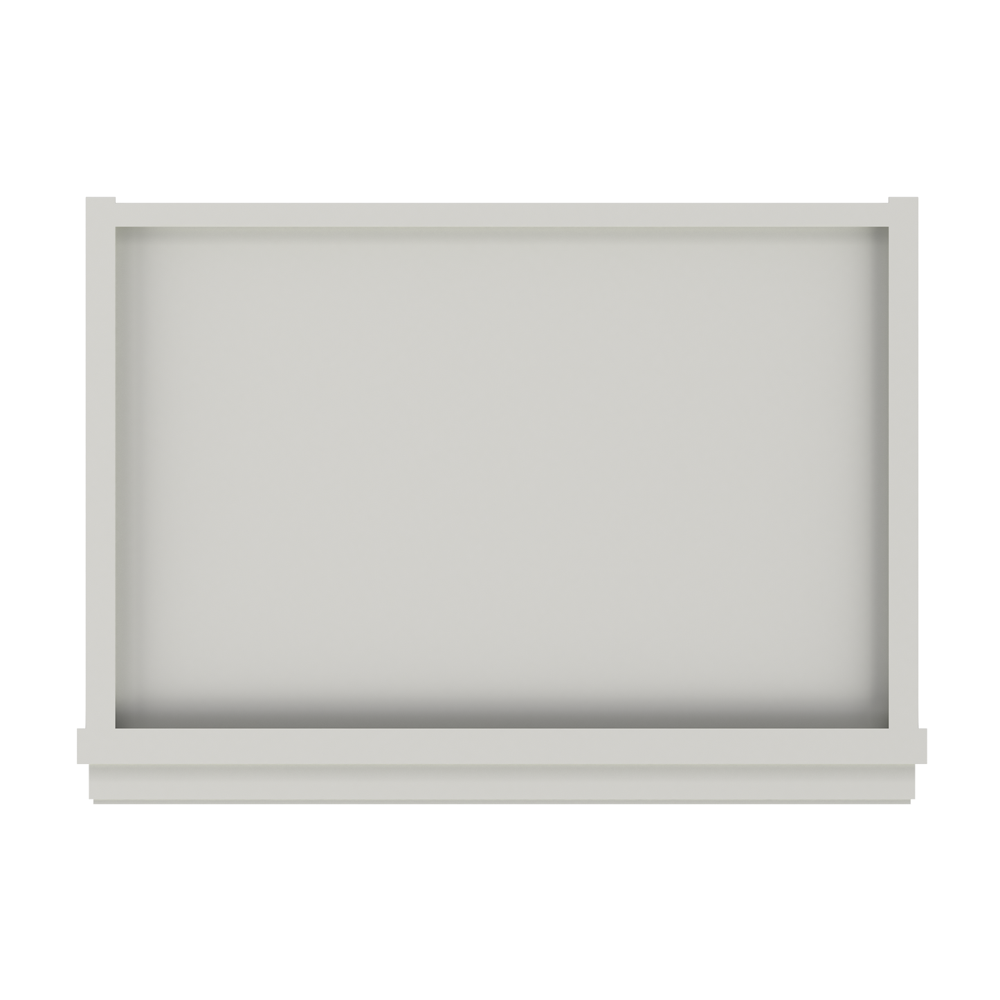 Frosted Glass Door Wall Kitchen Cabinet WMD1836 Milan Pearl 18 in. width 36 in. height 12 in. depth - Kitchen Cabinets