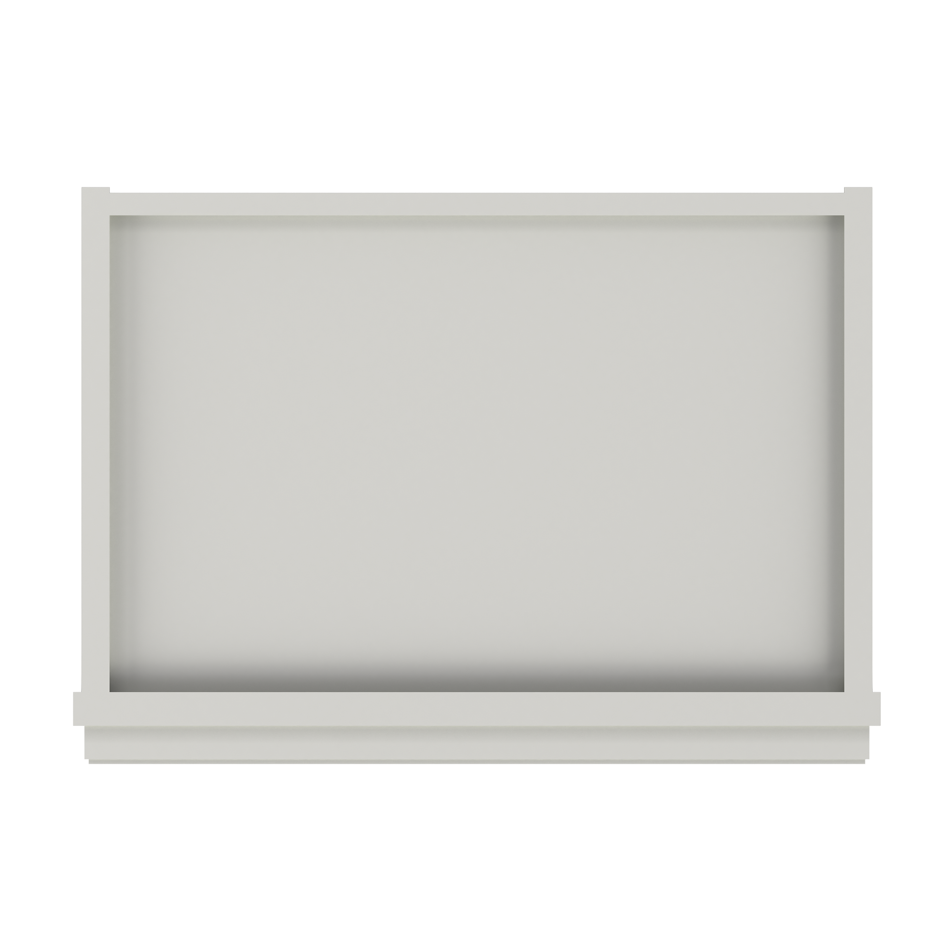 Frosted Glass Door Wall Kitchen Cabinet WMD1836 Milan Pearl 18 in. width 36 in. height 12 in. depth - Kitchen Cabinets