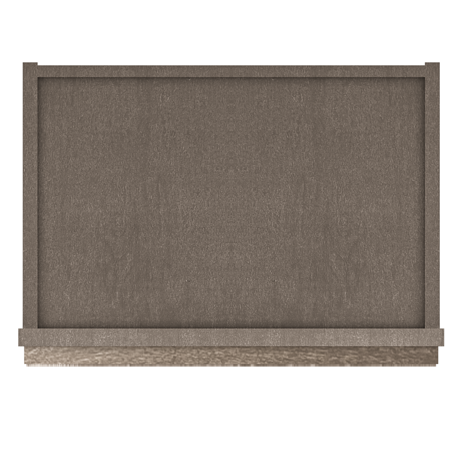 Frosted Glass Door Wall Kitchen Cabinet WMD1836 Milan Slate 18 in. width 36 in. height 12 in. depth - Kitchen Cabinets