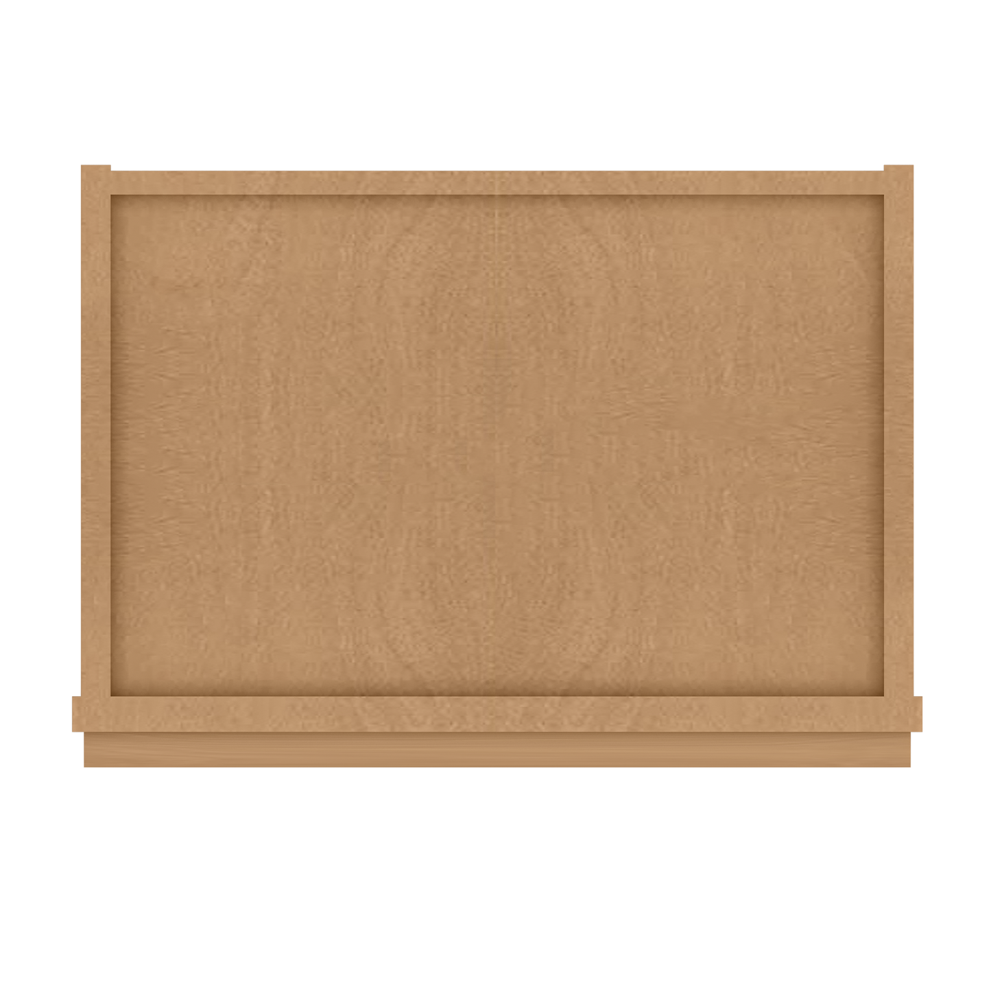 Frosted Glass Door Wall Kitchen Cabinet WMD1836 Shaker Toffee 18 in. width 36 in. height 12 in. depth - Kitchen Cabinets