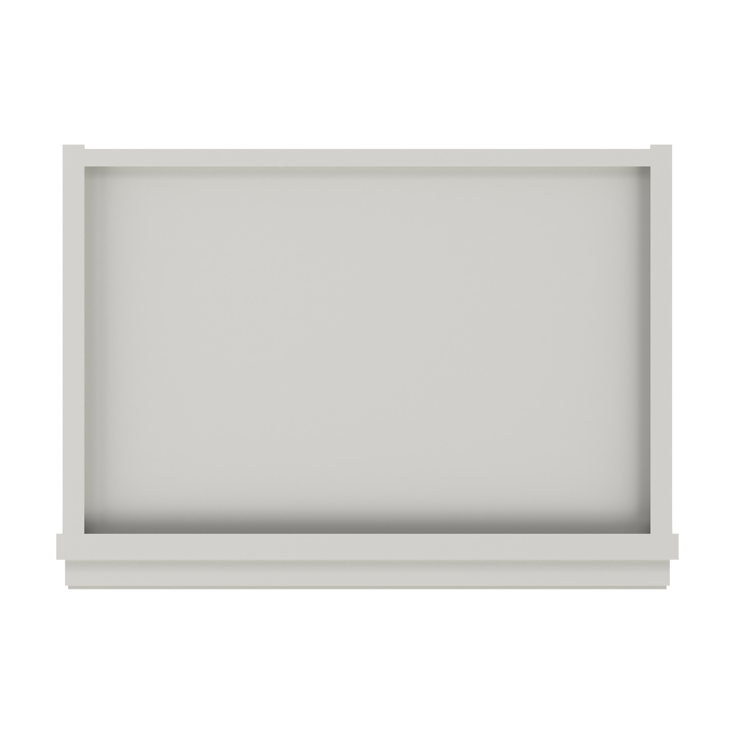 Frosted Glass Door Wall Kitchen Cabinet WMD1842 Milan Pearl 18 in. width 42 in. height 12 in. depth - Kitchen Cabinets