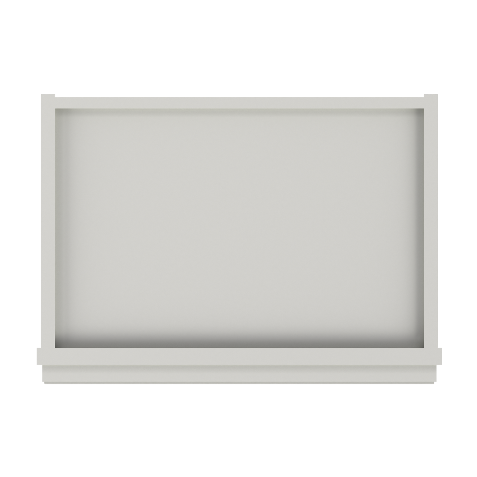 Frosted Glass Door Wall Kitchen Cabinet WMD1842 Milan Pearl 18 in. width 42 in. height 12 in. depth - Kitchen Cabinets