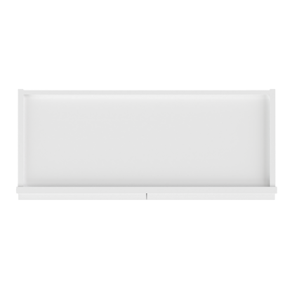 Frosted Glass Door Wall Kitchen Cabinet WMD3030 Alpina White LessCare 30 in. width 30 in. height 12 in. depth - Kitchen