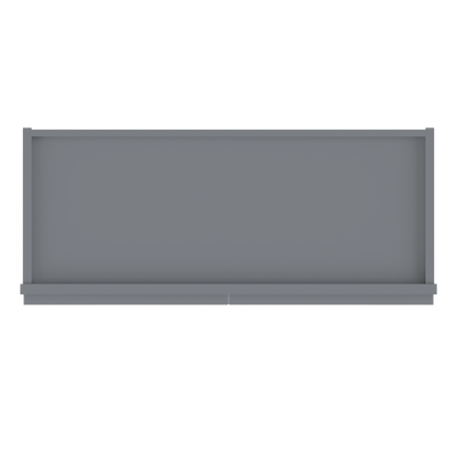 Frosted Glass Door Wall Kitchen Cabinet WMD3030 Colonial Gray LessCare 30 in. width 30 in. height 12 in. depth