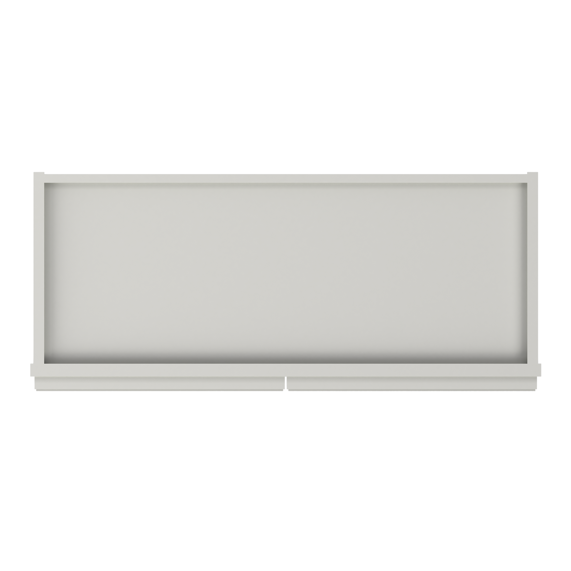Frosted Glass Door Wall Kitchen Cabinet WMD3030 Milan Pearl 30 in. width 30 in. height 12 in. depth - Kitchen Cabinets