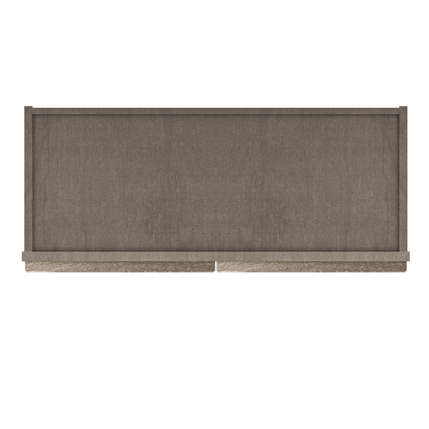 Frosted Glass Door Wall Kitchen Cabinet WMD3030 Milan Slate 30 in. width 30 in. height 12 in. depth - Kitchen Cabinets