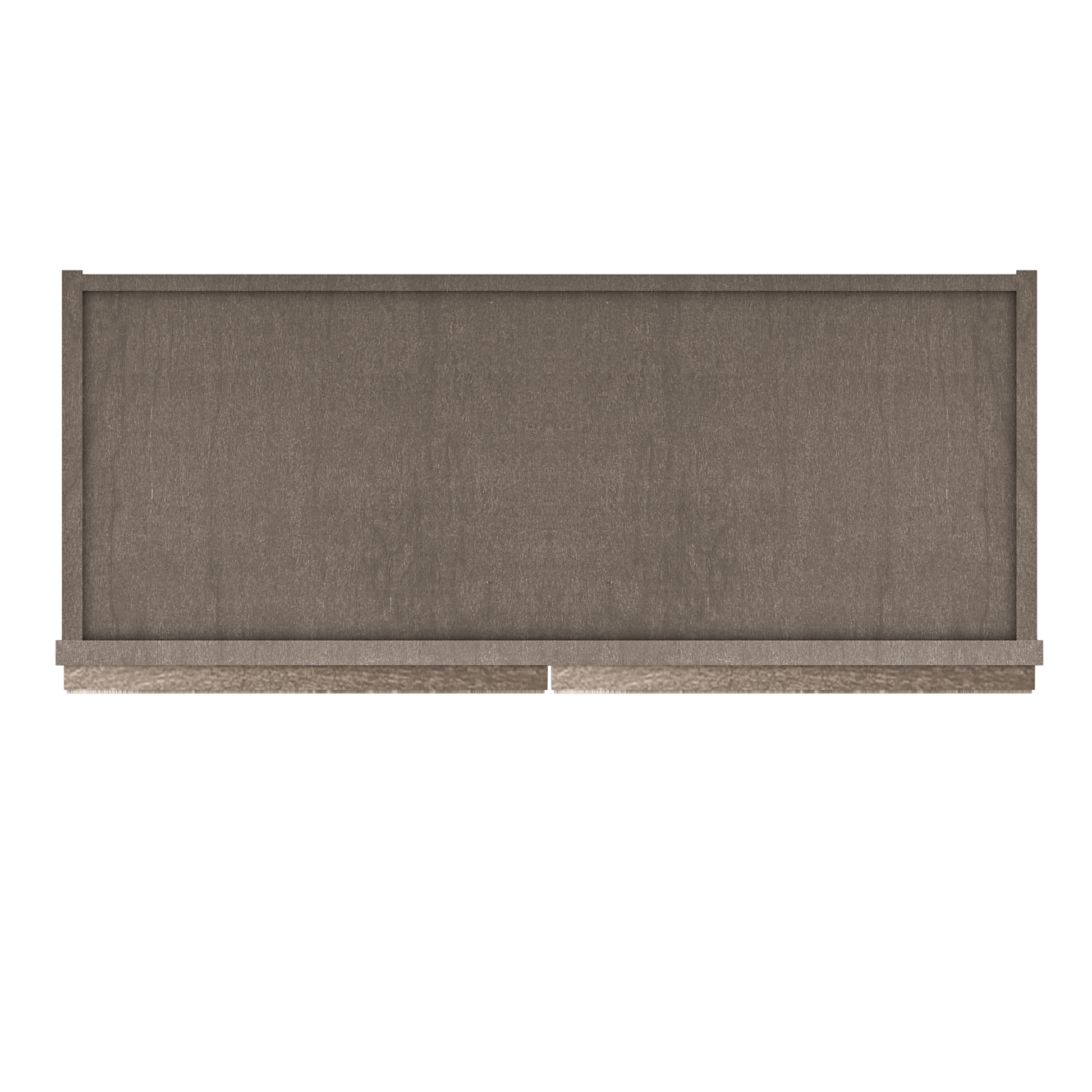 Frosted Glass Door Wall Kitchen Cabinet WMD3030 Milan Slate 30 in. width 30 in. height 12 in. depth - Kitchen Cabinets