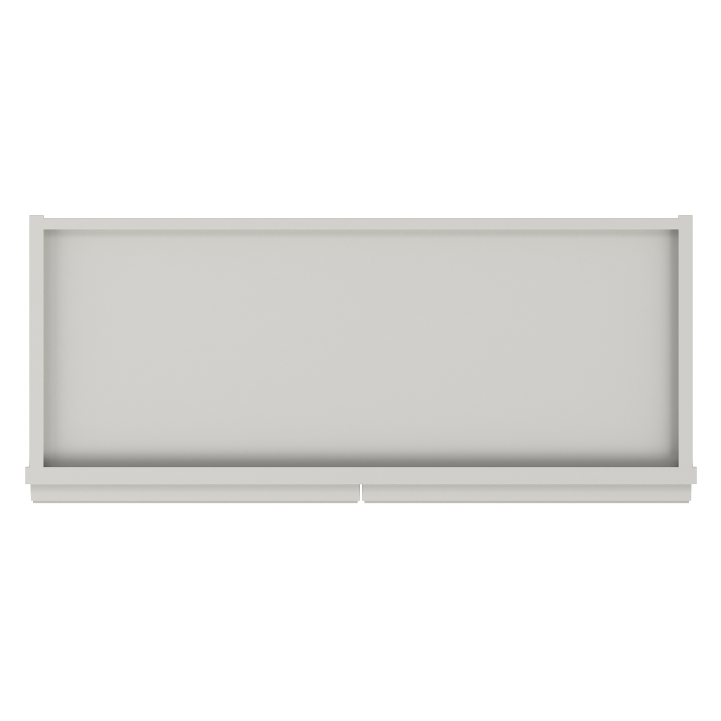 Frosted Glass Door Wall Kitchen Cabinet WMD3036 Milan Pearl 30 in. width 36 in. height 12 in. depth - Kitchen Cabinets