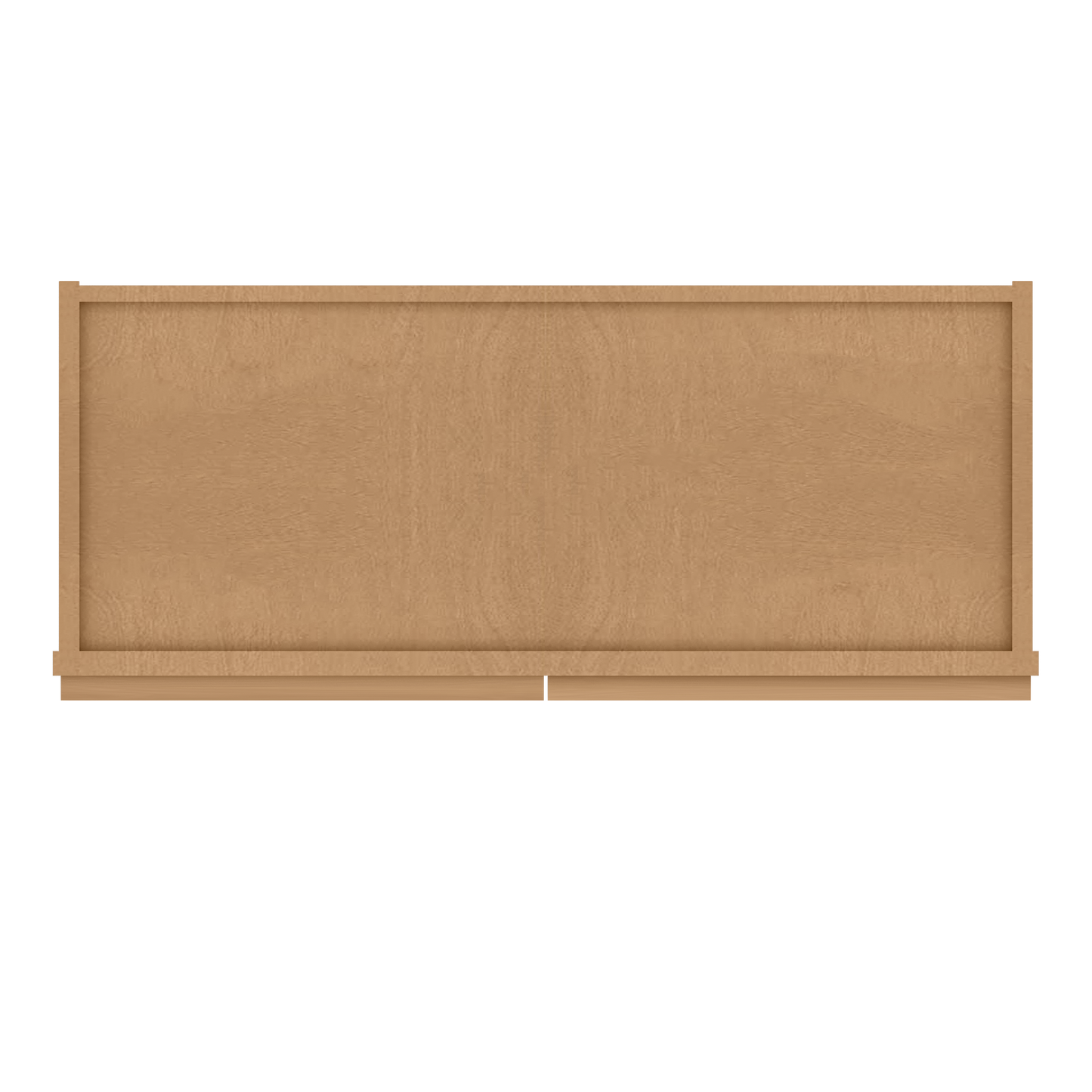 Frosted Glass Door Wall Kitchen Cabinet WMD3036 Shaker Toffee 30 in. width 36 in. height 12 in. depth - Kitchen Cabinets