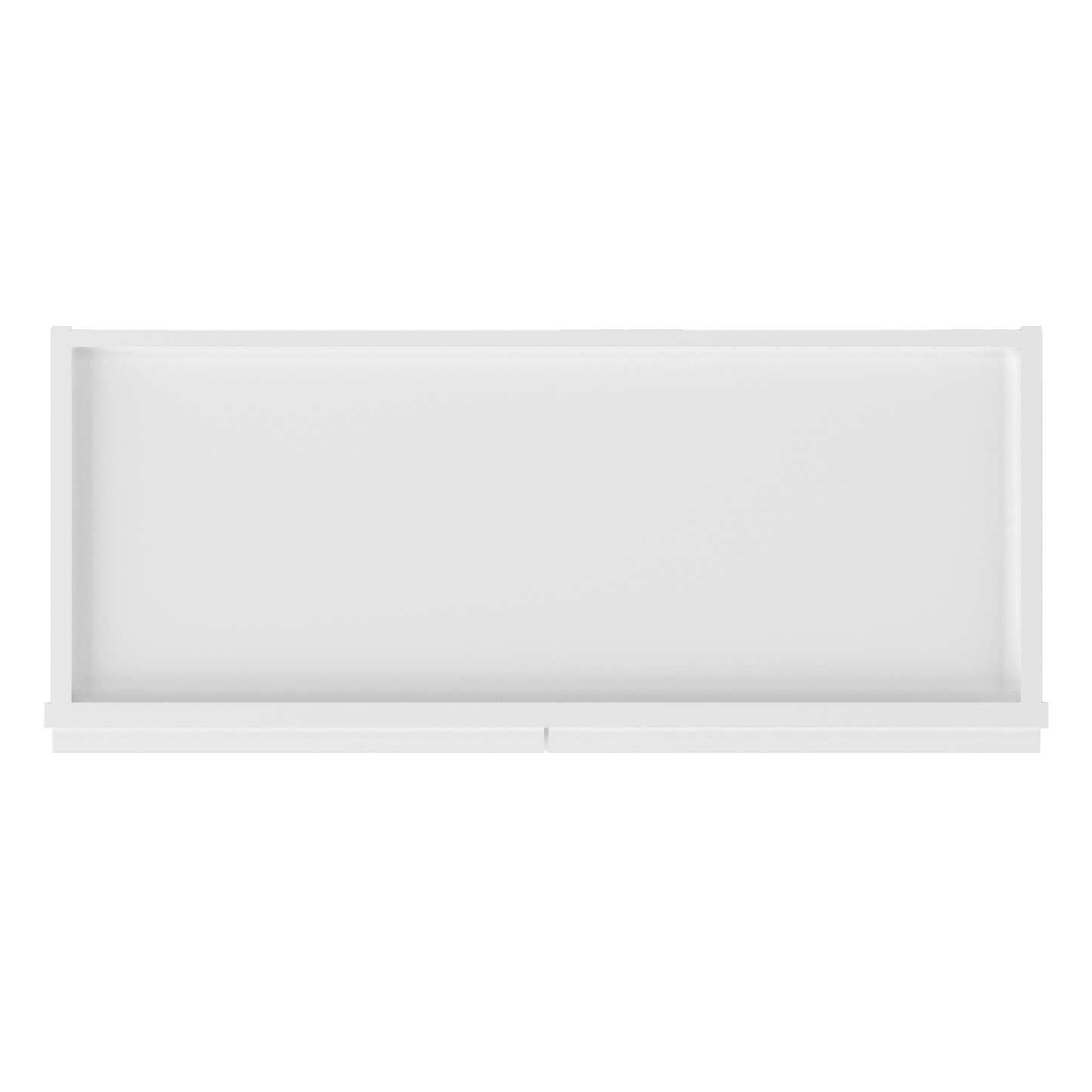 Frosted Glass Door Wall Kitchen Cabinet WMD3042 Alpina White LessCare 30 in. width 42 in. height 12 in. depth - Kitchen