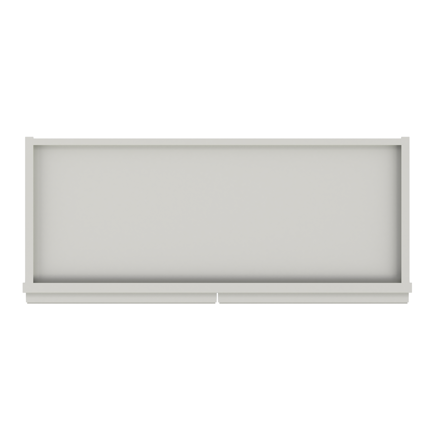 Frosted Glass Door Wall Kitchen Cabinet WMD3042 Milan Pearl 30 in. width 42 in. height 12 in. depth - Kitchen Cabinets