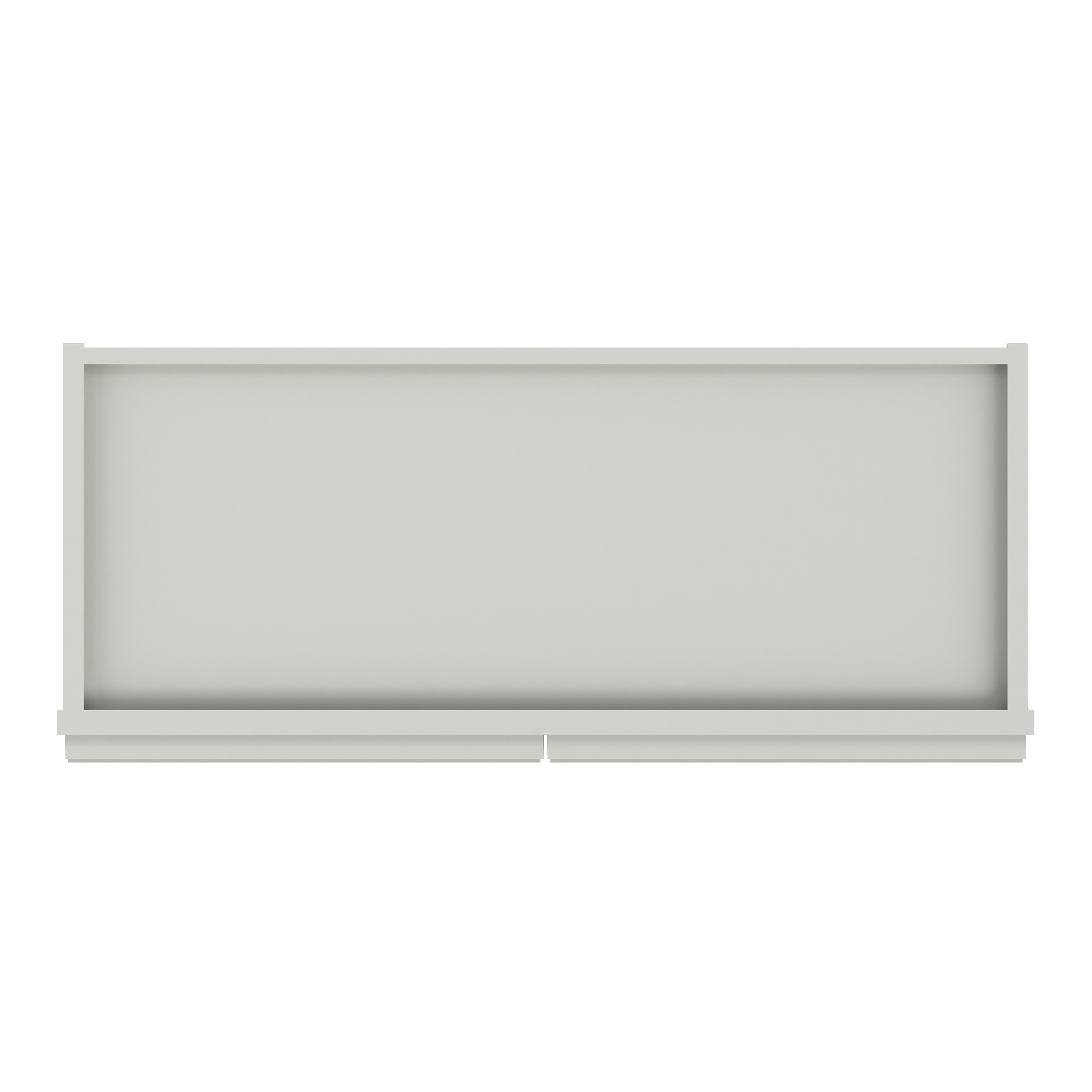 Frosted Glass Door Wall Kitchen Cabinet WMD3042 Milan Pearl 30 in. width 42 in. height 12 in. depth - Kitchen Cabinets