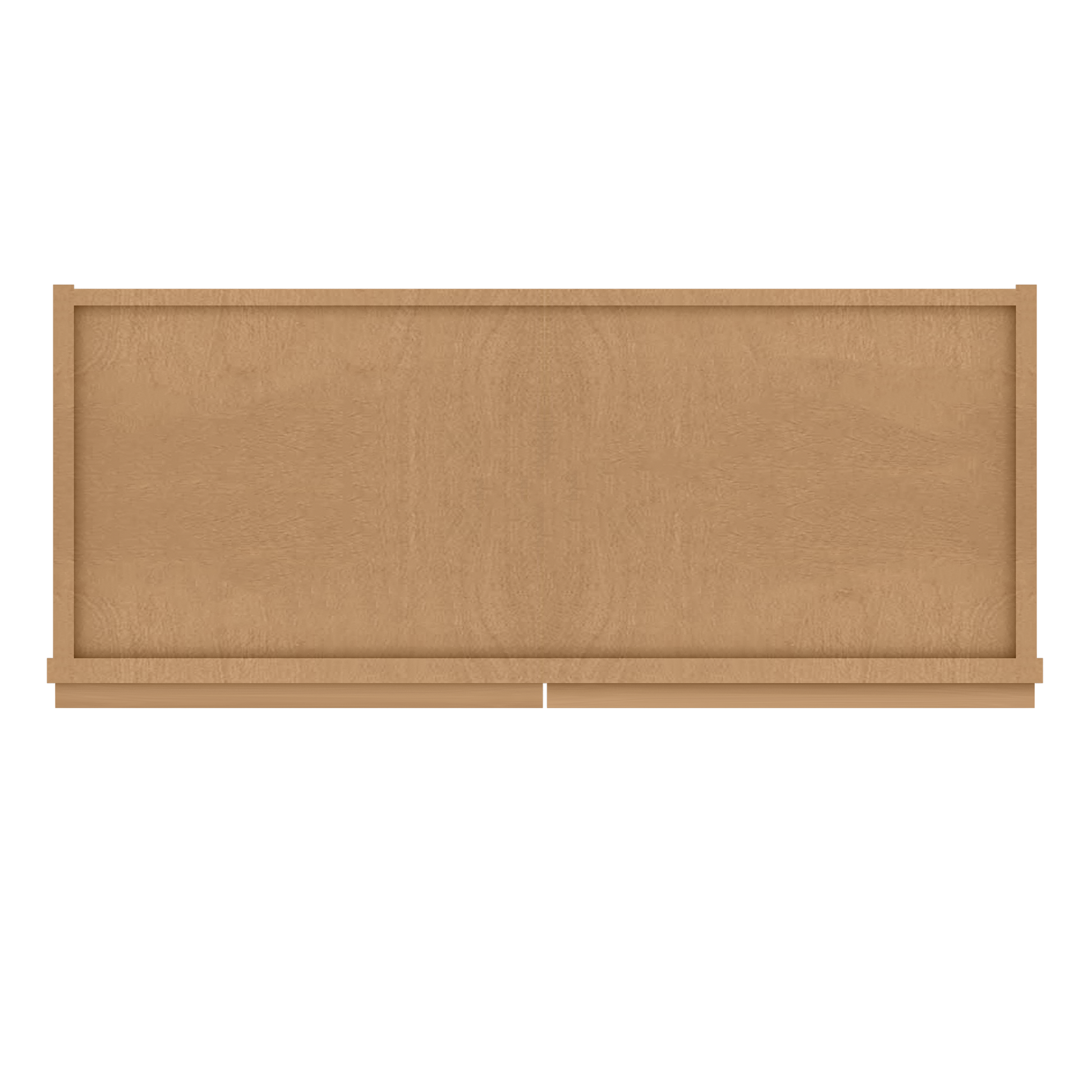 Frosted Glass Door Wall Kitchen Cabinet WMD3042 Shaker Toffee 30 in. width 42 in. height 12 in. depth - Kitchen Cabinets