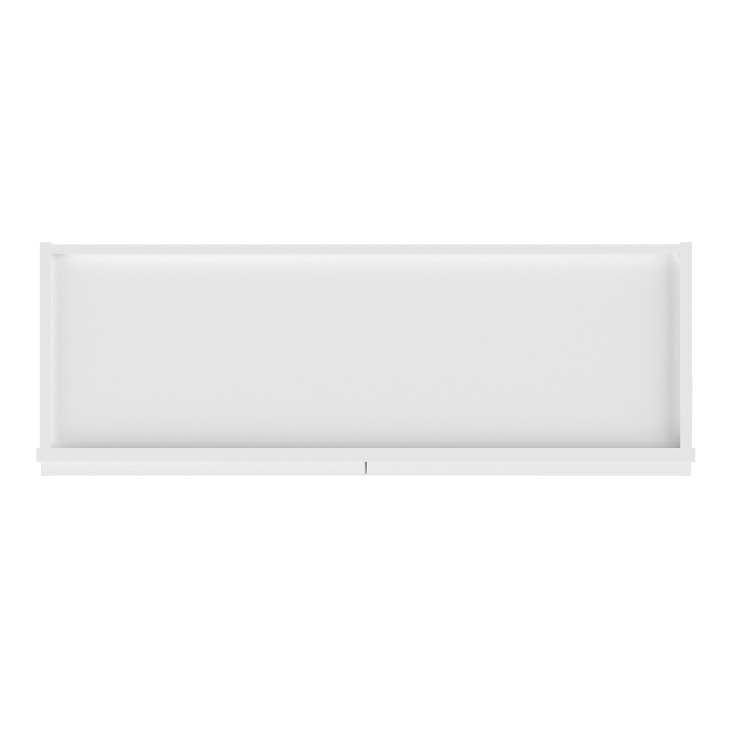 Frosted Glass Door Wall Kitchen Cabinet WMD3630 Alpina White LessCare 36 in. width 30 in. height 12 in. depth - Kitchen