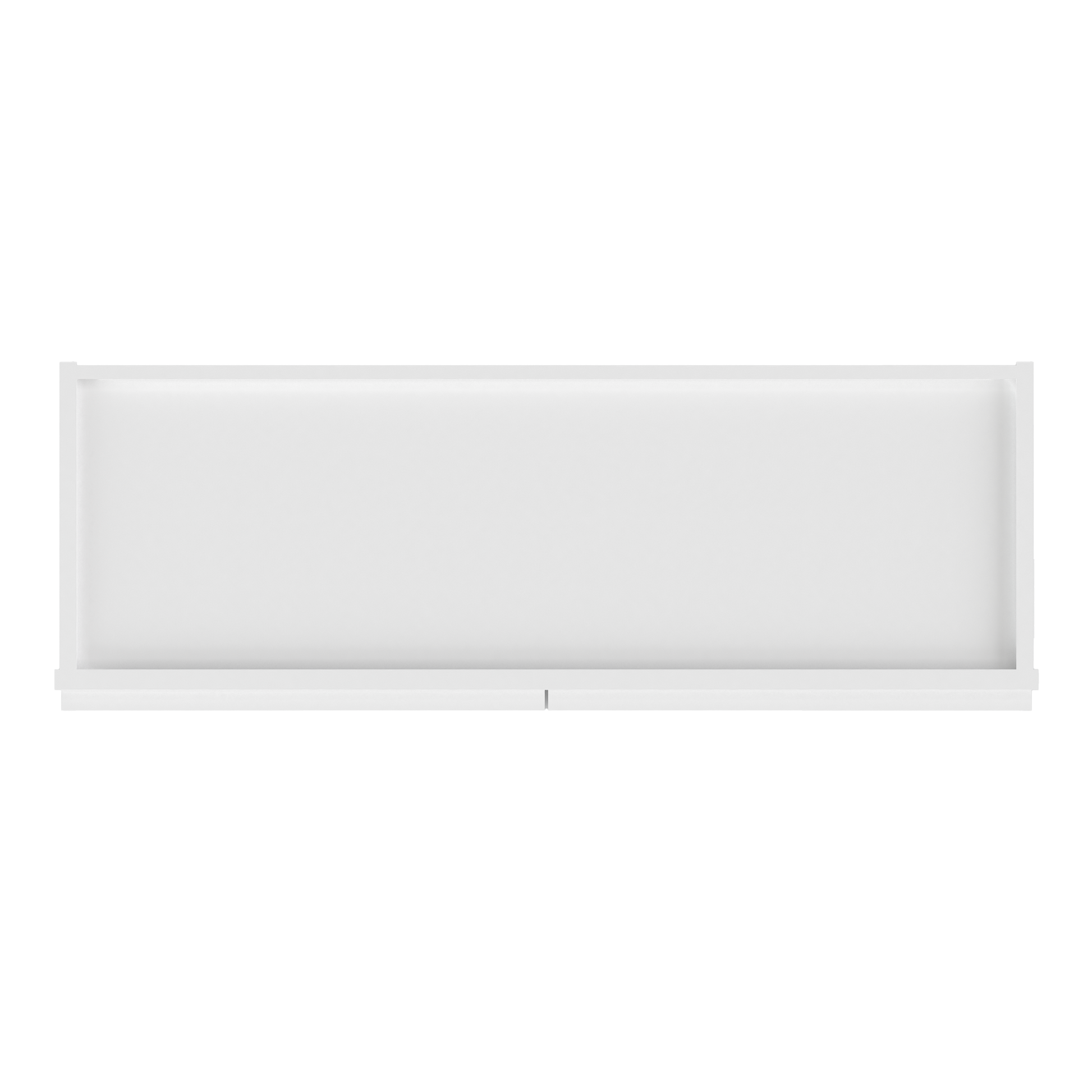 Frosted Glass Door Wall Kitchen Cabinet WMD3630 Alpina White LessCare 36 in. width 30 in. height 12 in. depth - Kitchen