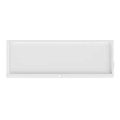 Frosted Glass Door Wall Kitchen Cabinet WMD3630 Alpina White LessCare 36 in. width 30 in. height 12 in. depth - Kitchen