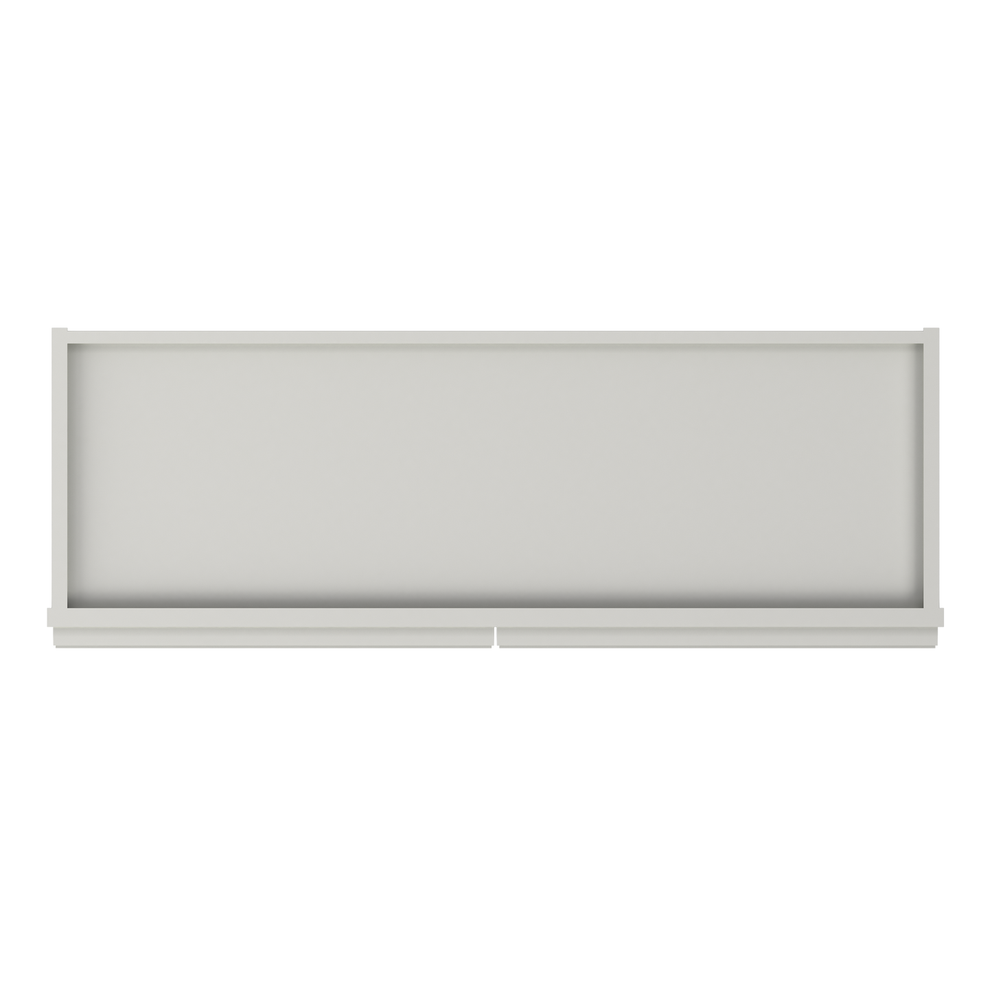 Frosted Glass Door Wall Kitchen Cabinet WMD3630 Milan Pearl 36 in. width 30 in. height 12 in. depth - Kitchen Cabinets