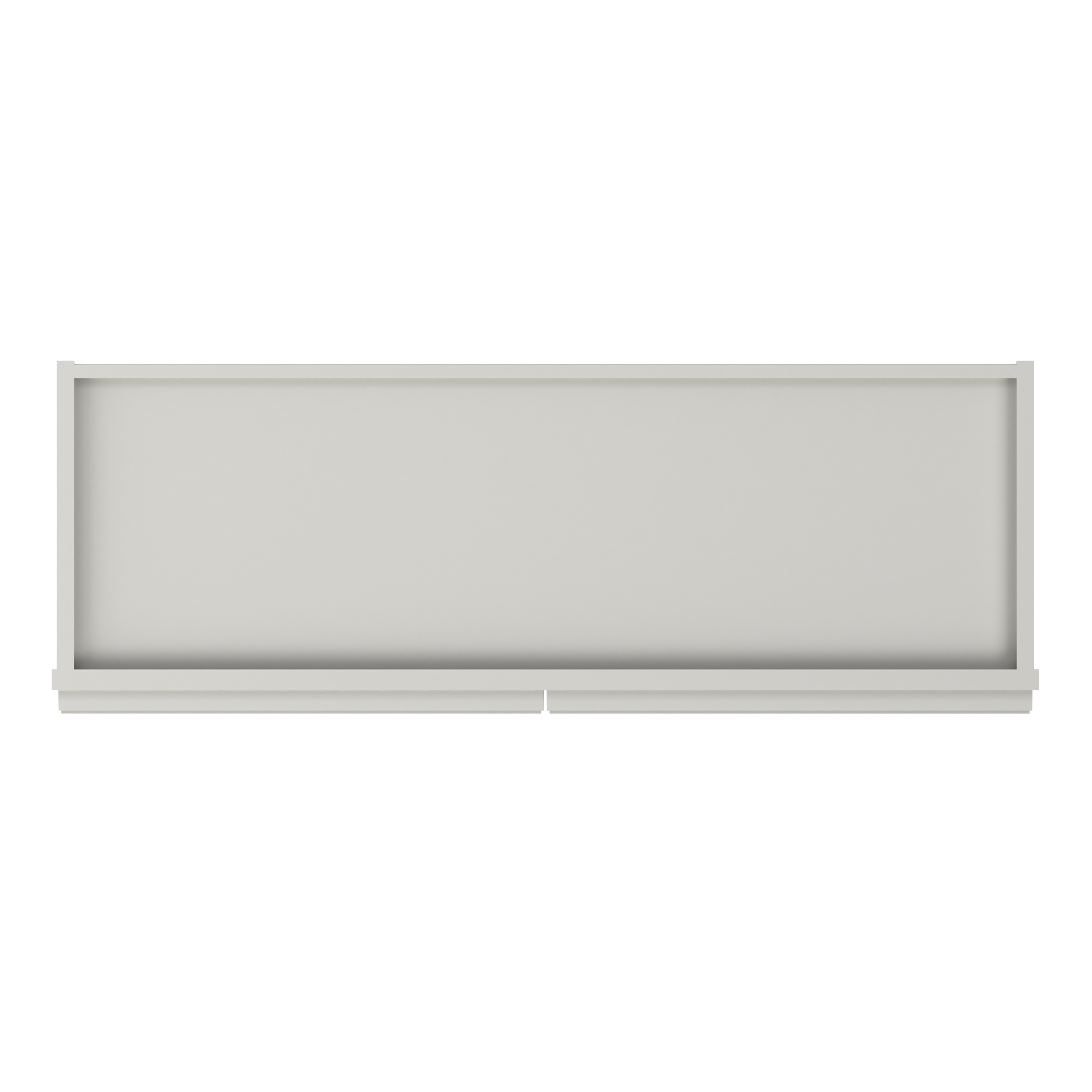 Frosted Glass Door Wall Kitchen Cabinet WMD3630 Milan Pearl 36 in. width 30 in. height 12 in. depth - Kitchen Cabinets